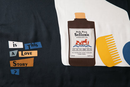 ヴィンテージエルメススカーフ　エルメス カレ70 　Is This a Love Story?