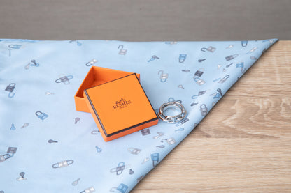Hermès エルメス　スカーフリング シェーヌダンクル