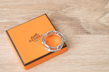 Hermès エルメス　スカーフリング シェーヌダンクル