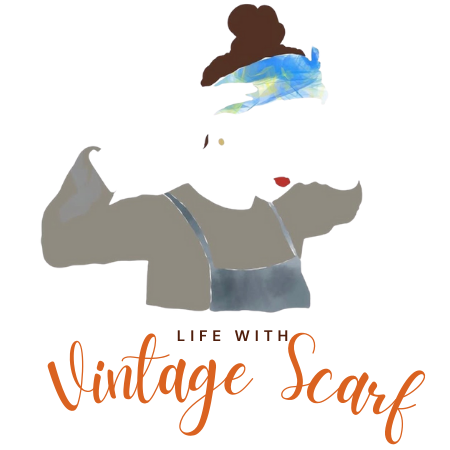 ヴィンテージスカーフのある暮らし　Life with Vintage Scarf