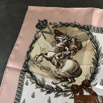 【売約済】NAPOLÉON ナポレオン 　ヴィンテージエルメススカーフ　カレ９０